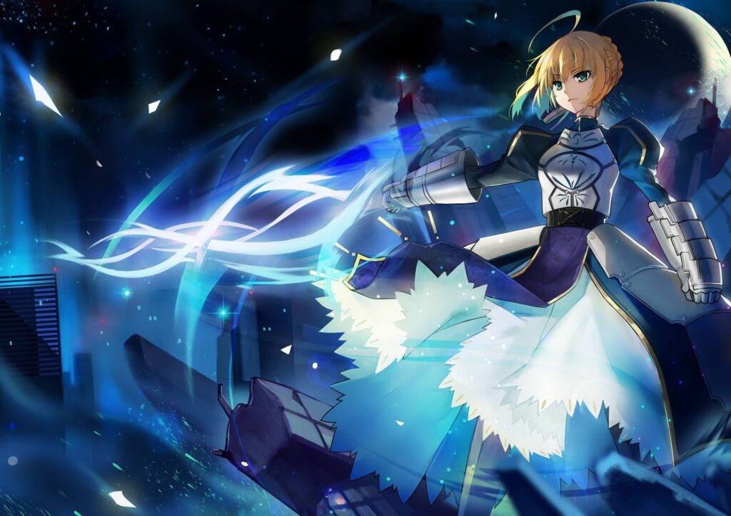 SABER (FATE) - Cool Backgrounds Plus